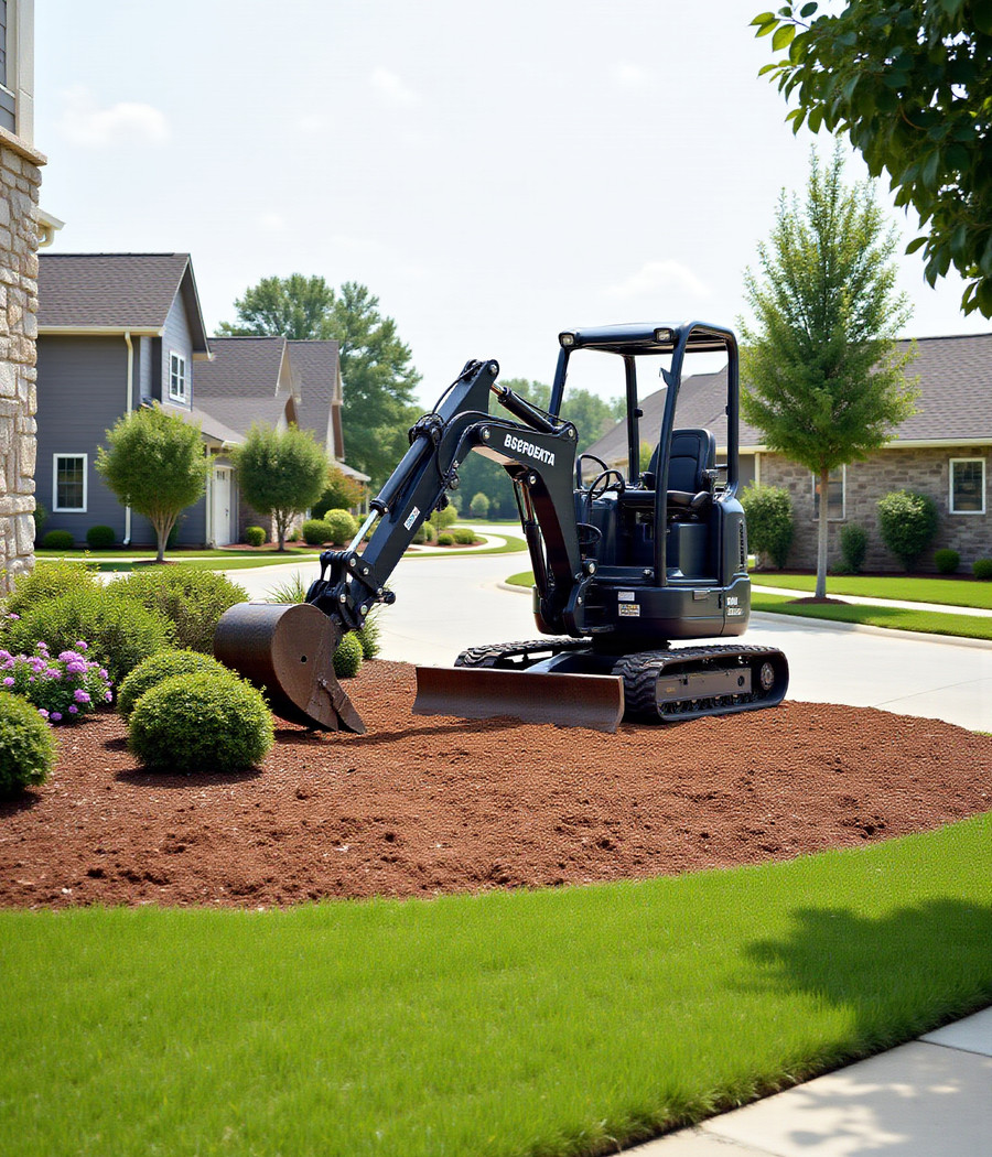 Excavation and driveway work